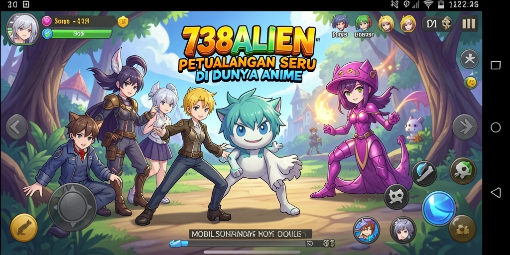 Screenshot gameplay dari 138ALIEN yang penuh warna dan menarik.