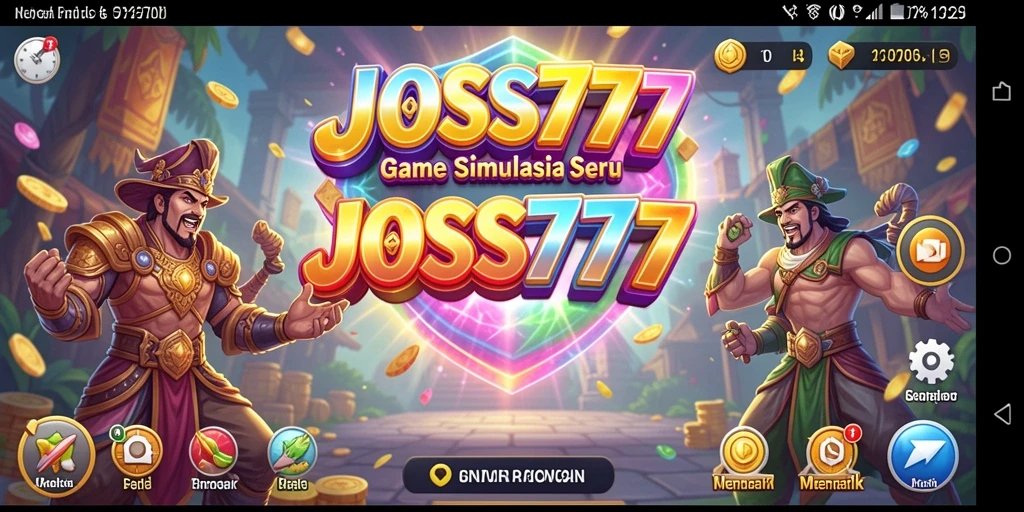 Screenshot utama gameplay JOSS777 yang menarik.