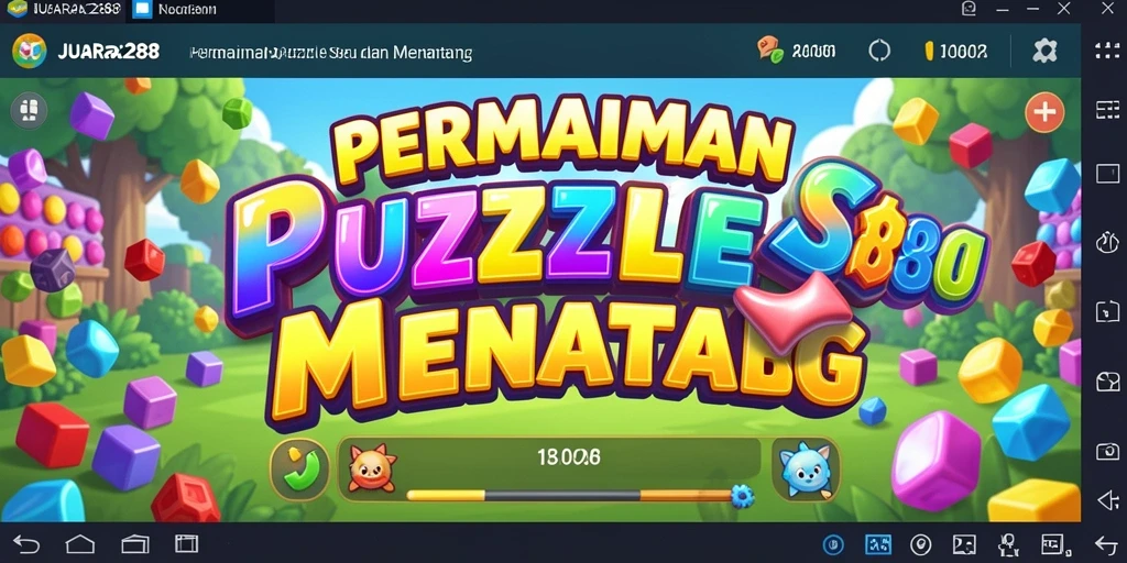 Tangkapan layar JUARA288 menunjukkan permainan Puzzle yang menarik dan penuh tantangan.