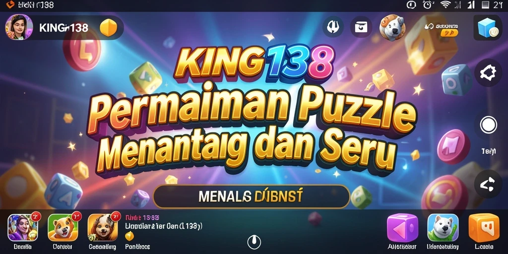 Tangkapan layar gameplay yang menantang dan menarik dari KING138.