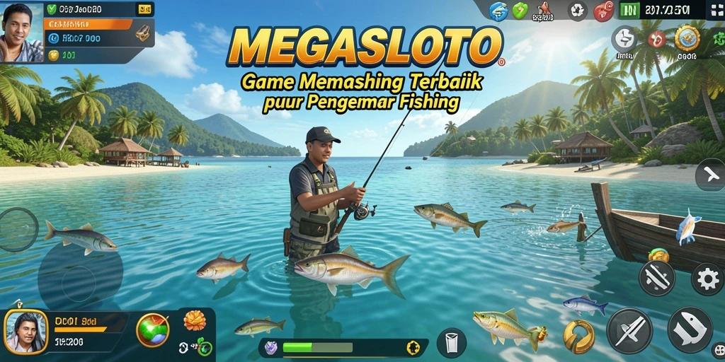 Tangkapan ikan yang memukau dalam gameplay MEGASLOTO.