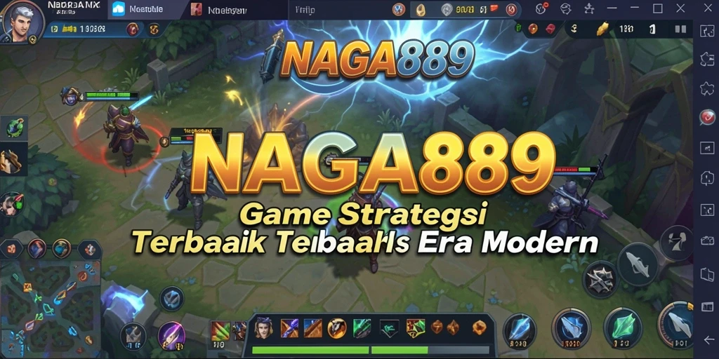 Tampilan gameplay NAGA889 dengan strategi dan pertarungan seru.