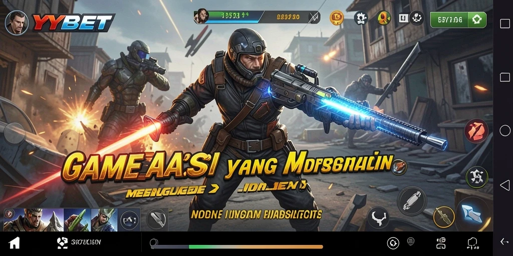 Tampilan gameplay YYBET yang intens dan seru.